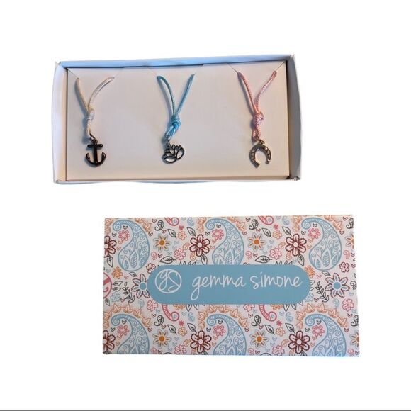 Gemma Simone SUMMER VIBES Necklace Bracelet Set NWT - Picture 1 of 6